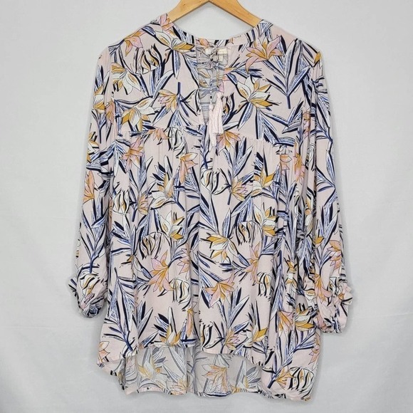 FINN & Grace Floral print Oversized Bubble Sleeve - Picture 3 of 14